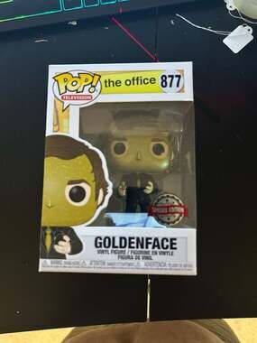 Funko Pop! Television The Office Goldenface #877 Special Edition
